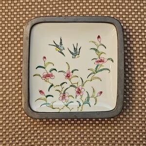 Vintage Japanese Pocelain Ware Hand Painted in Hong Kong